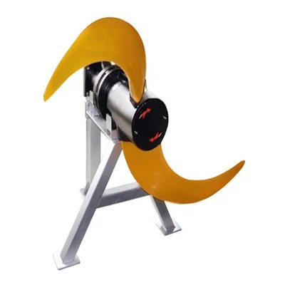 Agitador sumergible de baja velocidad